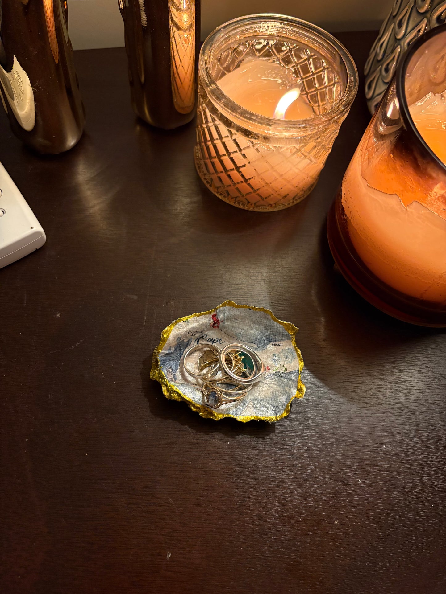 Cape Cod Oyster Jewelry Dish