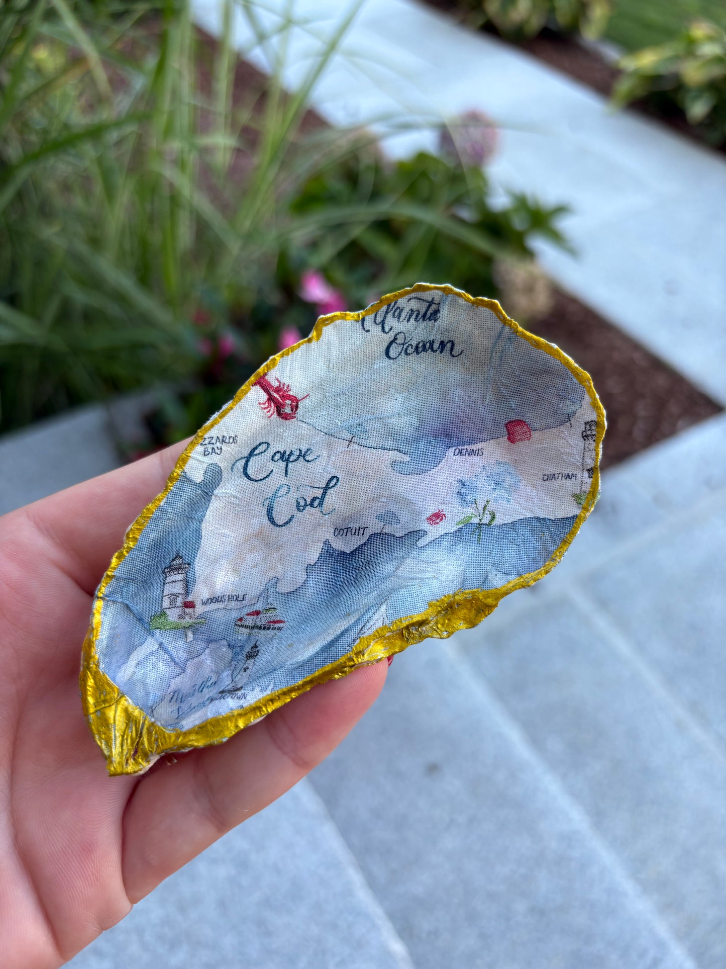Cape Cod Oyster Ring Dish