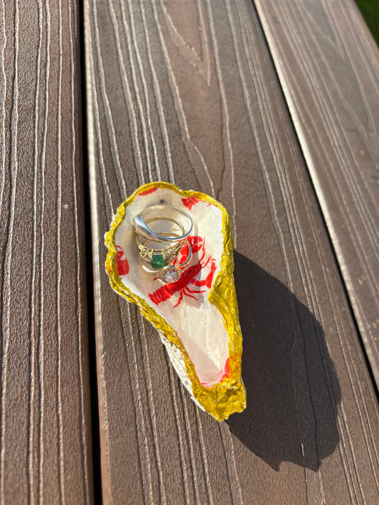 Lobster Lovers Oyster Trinket