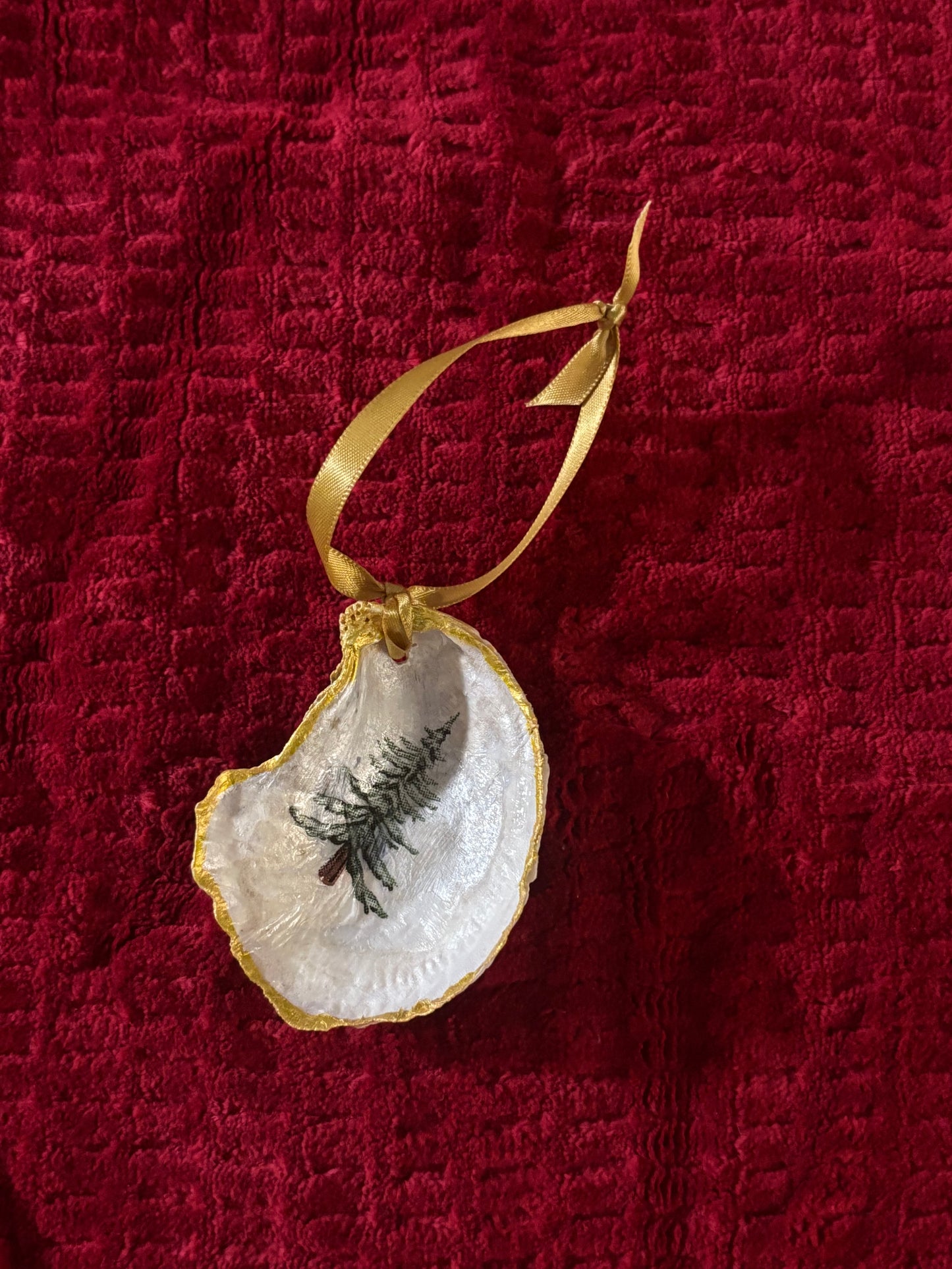 Oyster Christmas Tree Ornament
