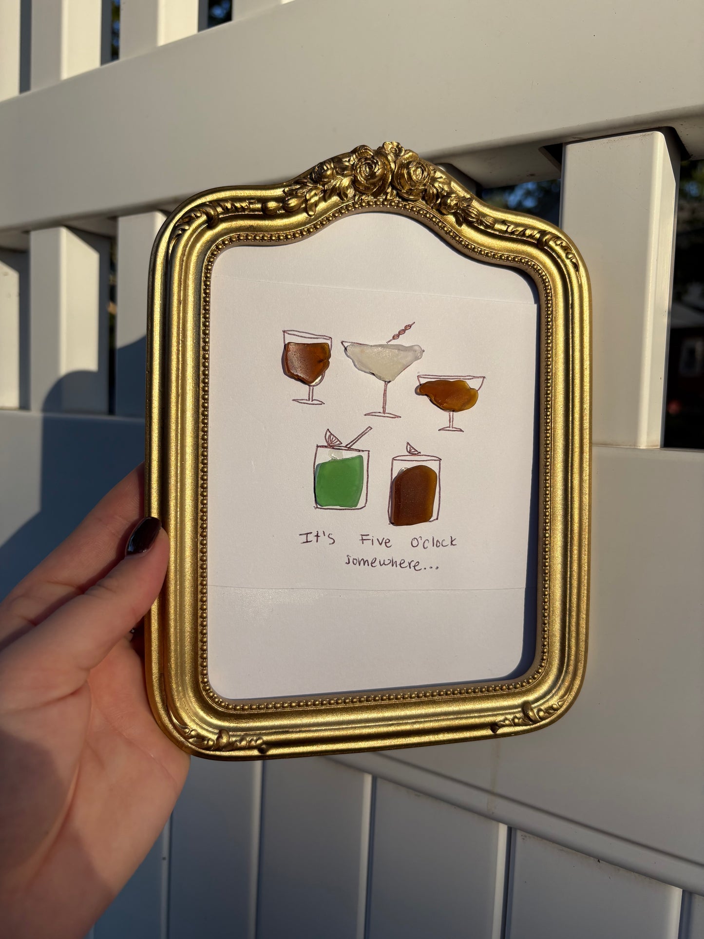 It’s Five O’Clock Somewhere + Frame