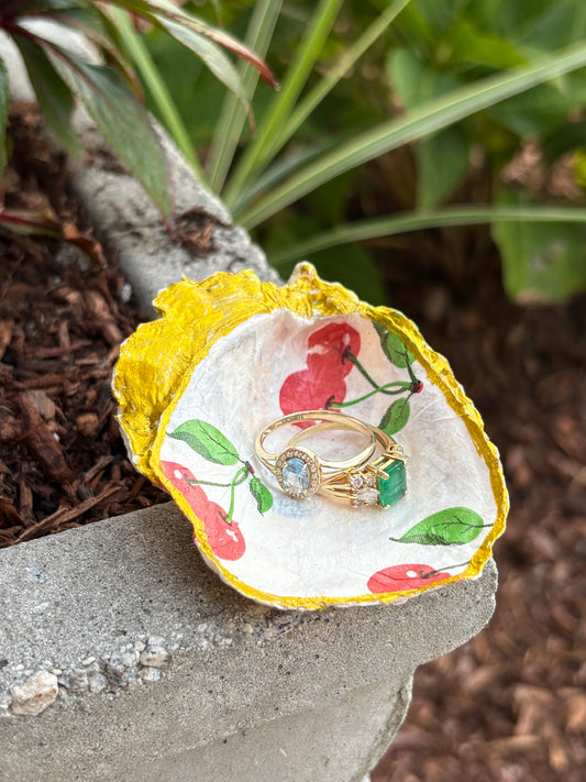 Cherry Jewelry Dish