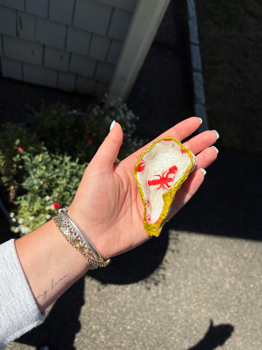 Lobster Lovers Oyster Trinket