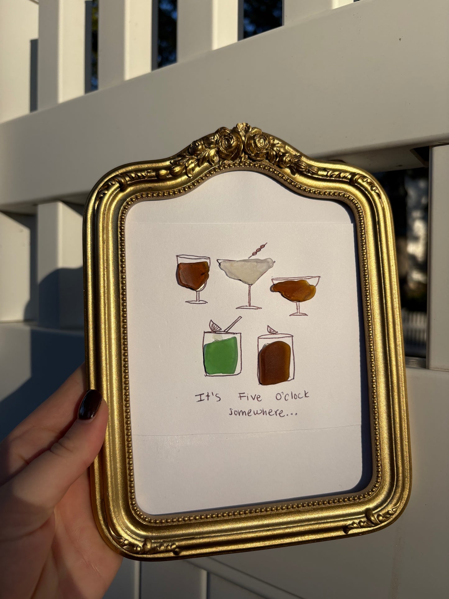 It’s Five O’Clock Somewhere + Frame