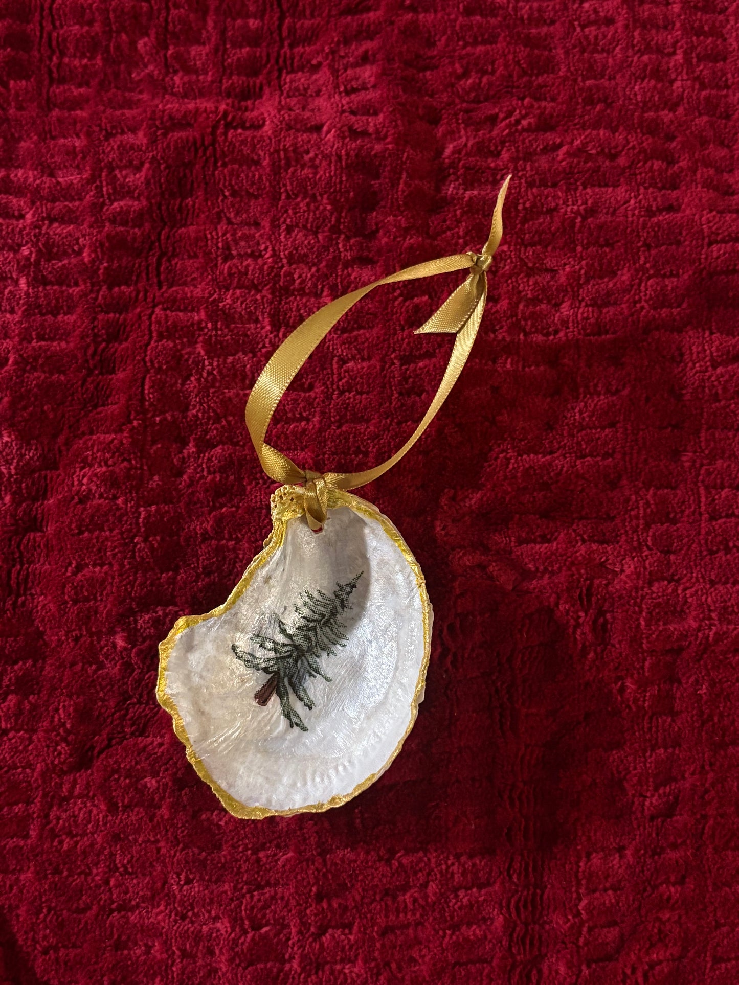 Oyster Christmas Tree Ornament