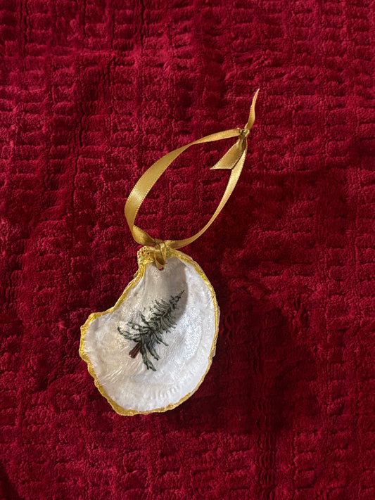 Oyster Christmas Tree Ornament