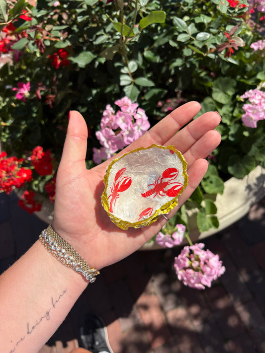 Lobster Lovers Jewelry Dish